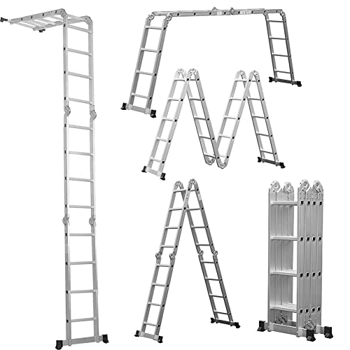 [e27] Escabeau Aluminum multipostions 490cm Echelle Plus